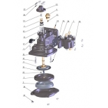 95001635-I ，Lower cover 