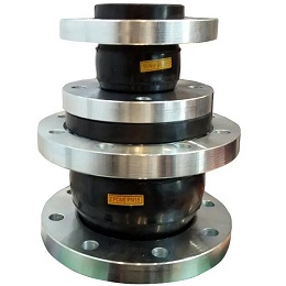 Expansion section of DN80X140 mm (nitrile rubber)  Expansion joint DN80X140MM (NBR)  