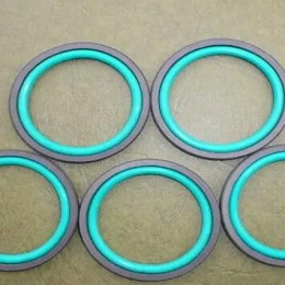 All-coated fluorine O-ring FEP fully coated fluorine rubber O-ring