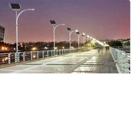 100 W Led street lamp with arm complete Set