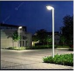 50 W Led street lamp with arm complete Set