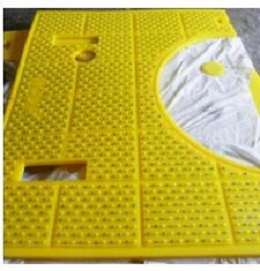Turntable 375 antiskid safety pad ZP 375 Anti slip mat
